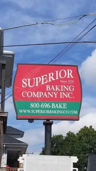 Superior Baking Company Inc. sign, Since 1920, 800-696-BAKE